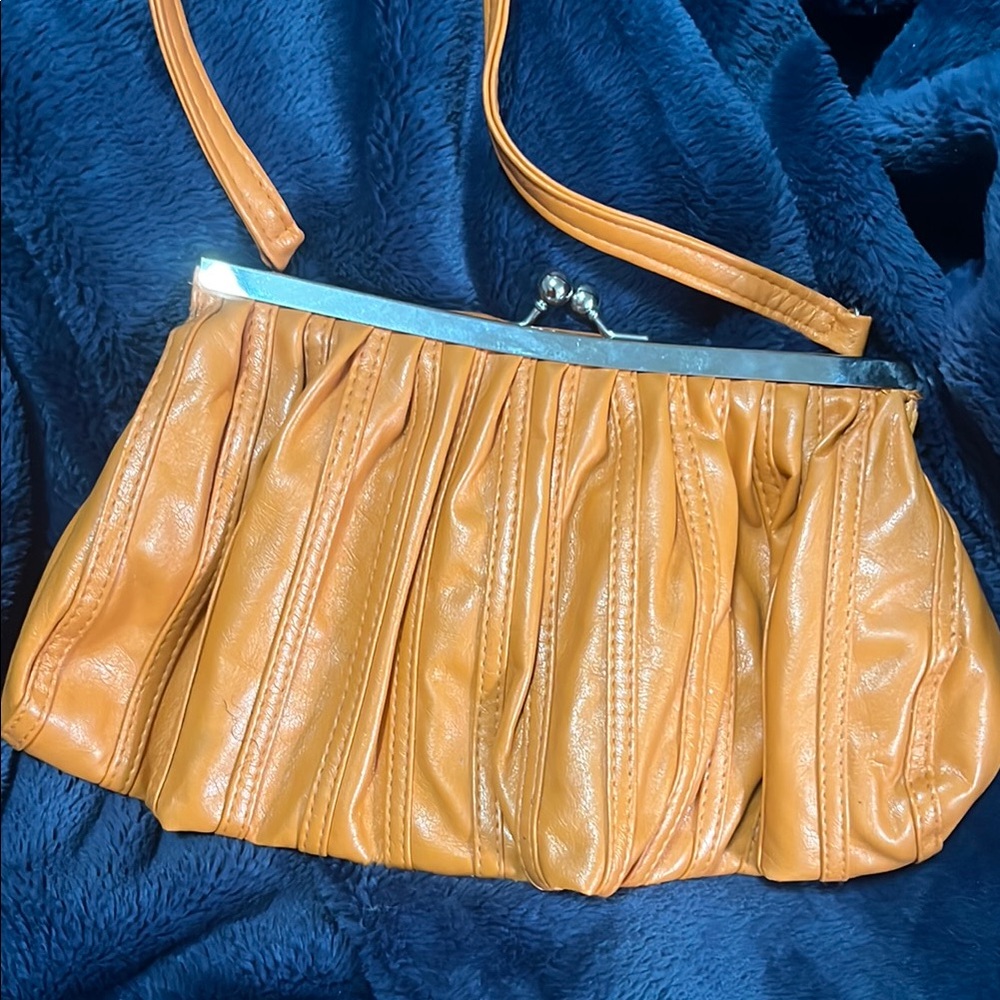 Elegant Tan Clutch Bag